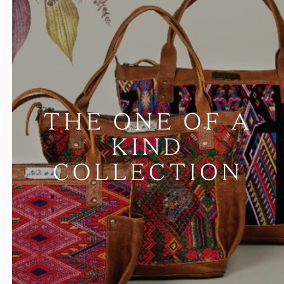 Nena & Co one of a kind convertible day bag Guatemala Huipil - Picture 11 of 12